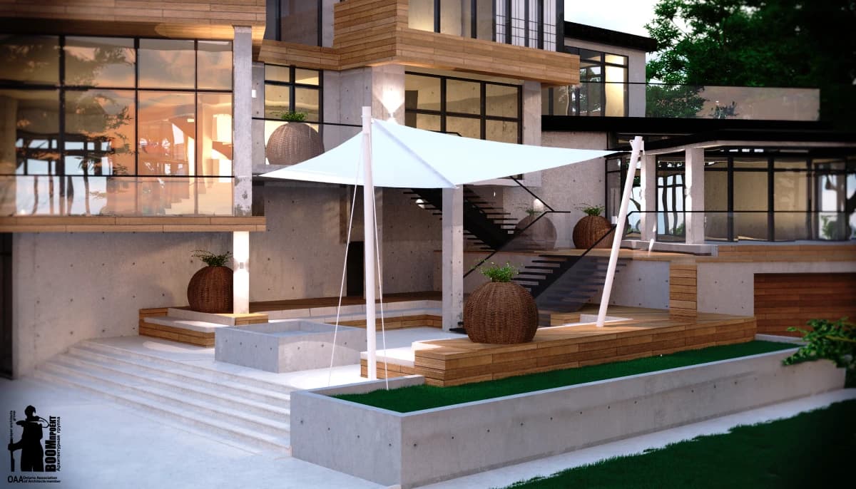 MODERN RESIDENTIAL HOUSE IN MOSCOW residential design by BOOM Studio