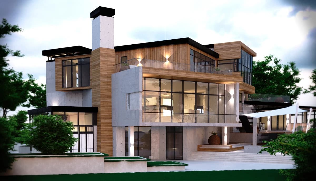 MODERN RESIDENTIAL HOUSE IN MOSCOW gallery image 4