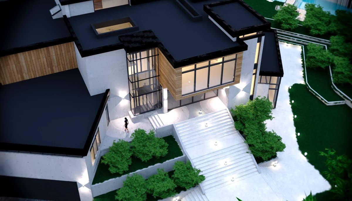 MODERN RESIDENTIAL HOUSE IN MOSCOW gallery image 7