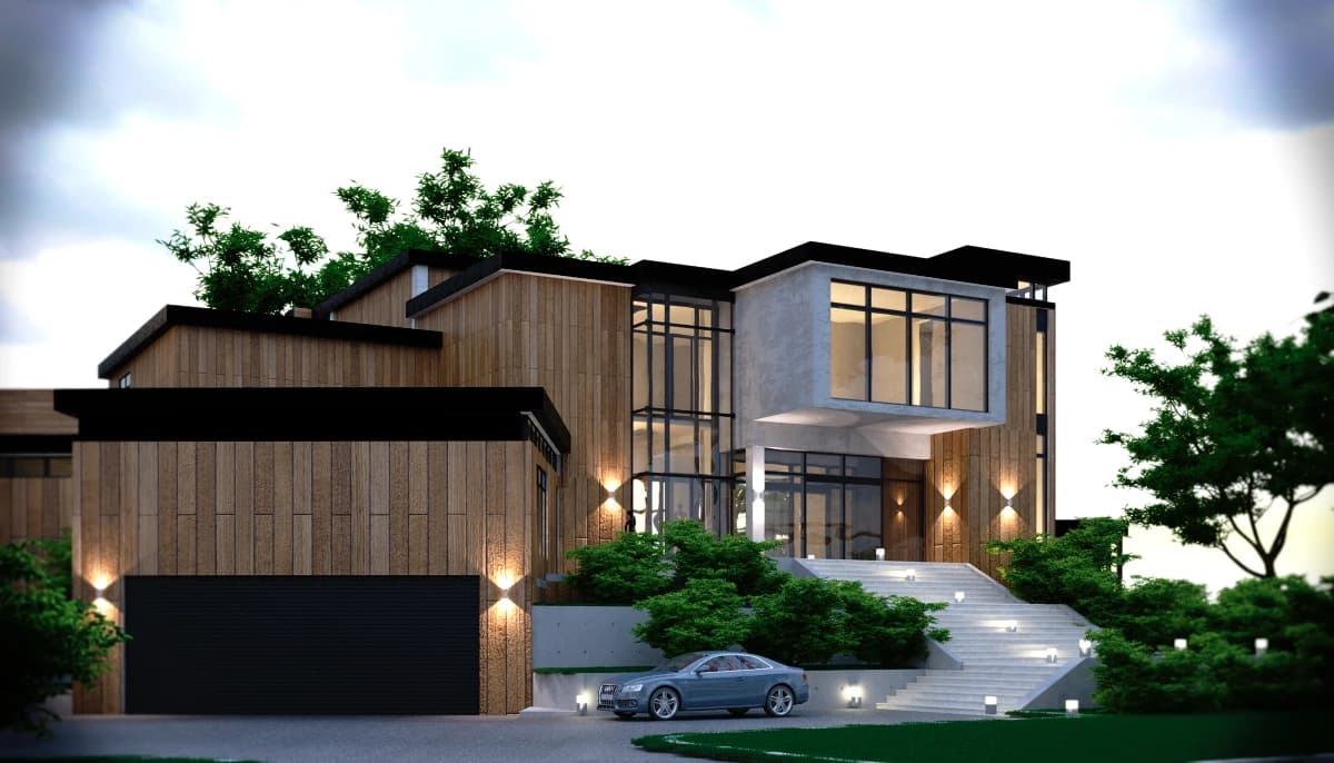 MODERN RESIDENTIAL HOUSE IN MOSCOW gallery image 8