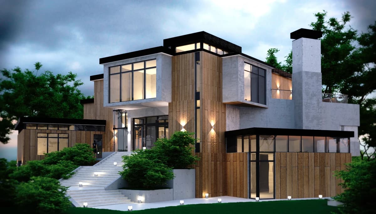 MODERN RESIDENTIAL HOUSE IN MOSCOW gallery image 9