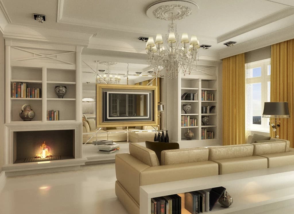 FIVE-ROOM APARTMENT, LAND SABANSKY, ODESSA. INTERIOR DESIGN, DESIGN residential design by BOOM Studio