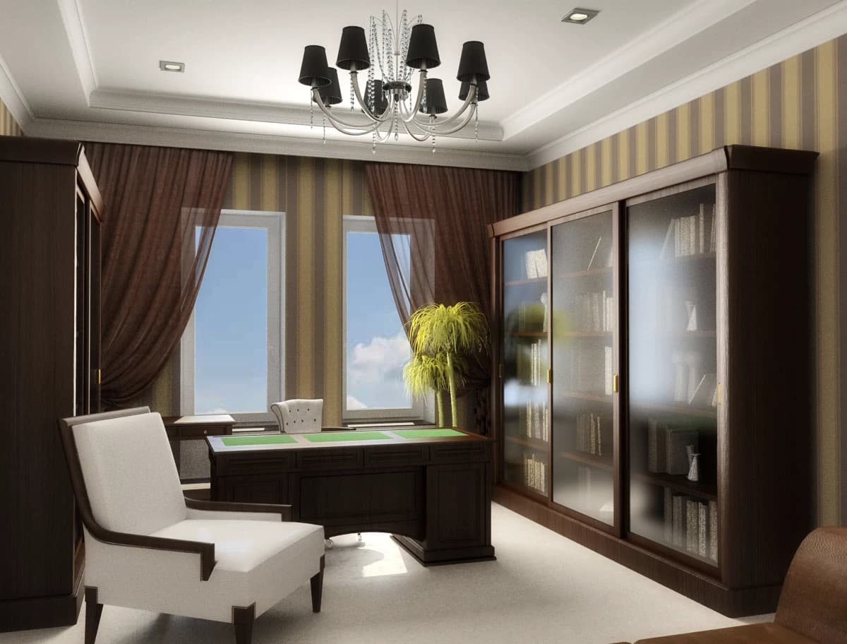 FIVE-ROOM APARTMENT, LAND SABANSKY, ODESSA. INTERIOR DESIGN, DESIGN gallery image 3