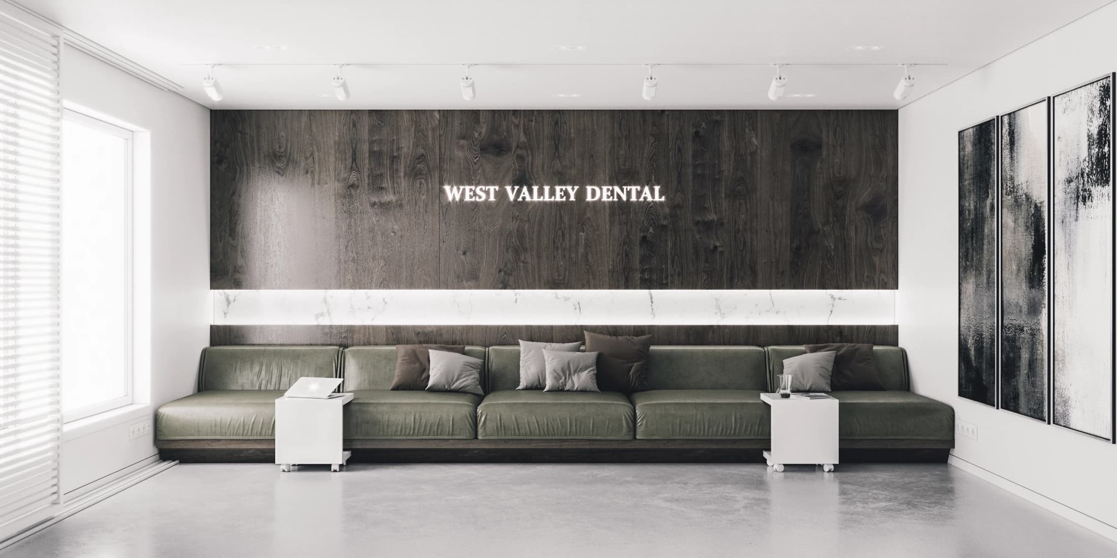 DESIGN OF VALLEY DENTAL DENTAL CENTER commercial design by BOOM Studio