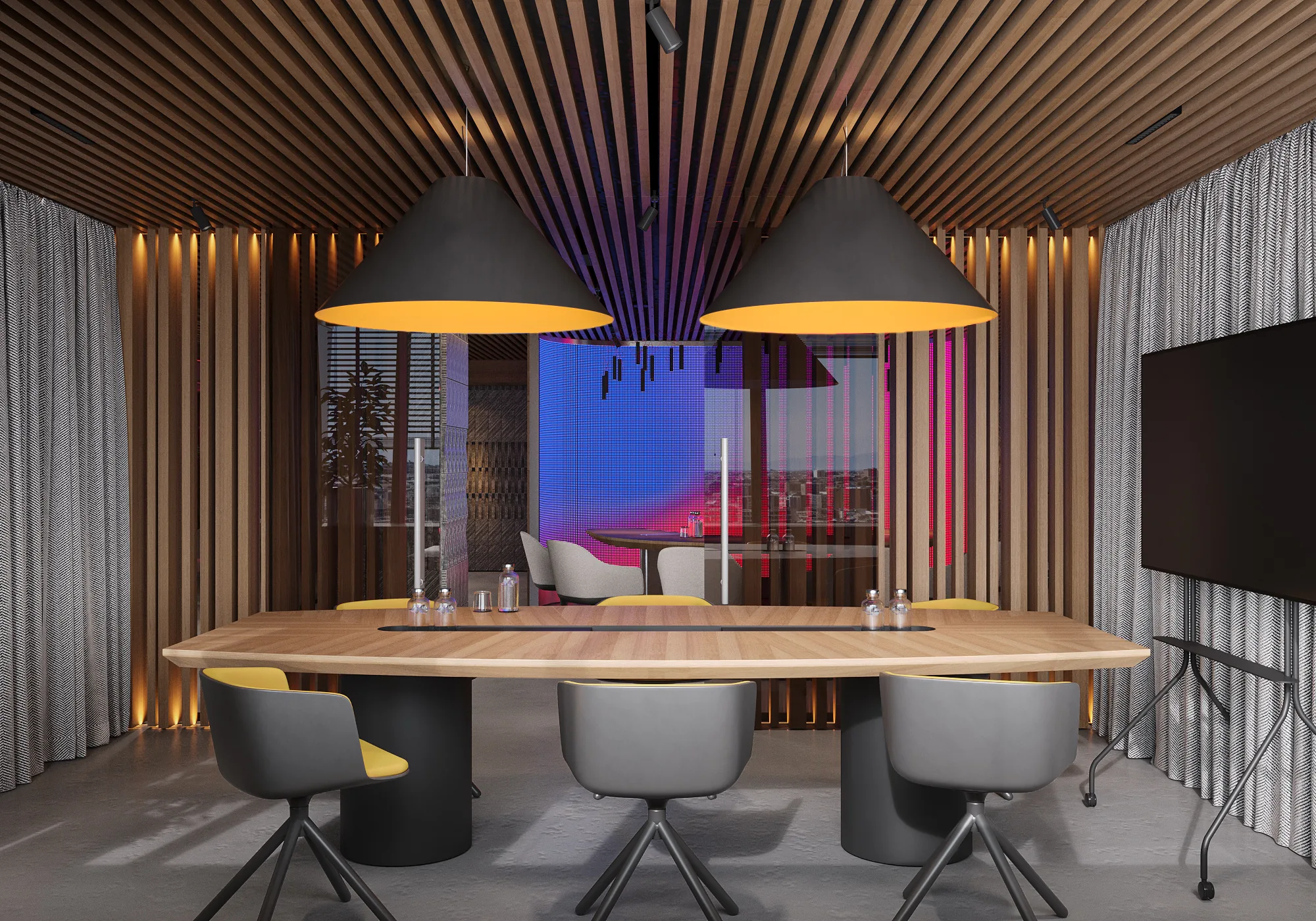 Barca Mobile commercial interior in Barcelona, Spain
