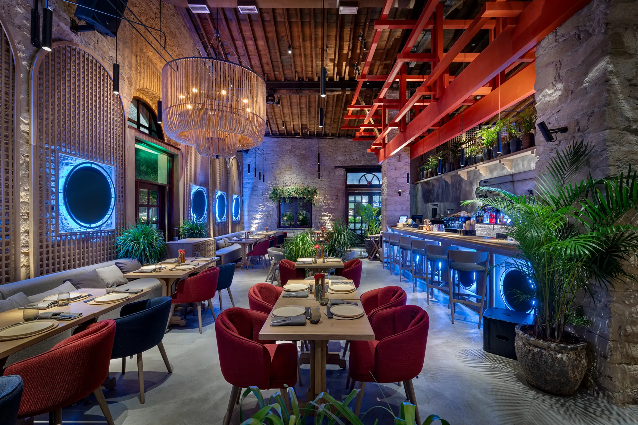 Lila Izakaya hospitality interior in Location to be confirmed