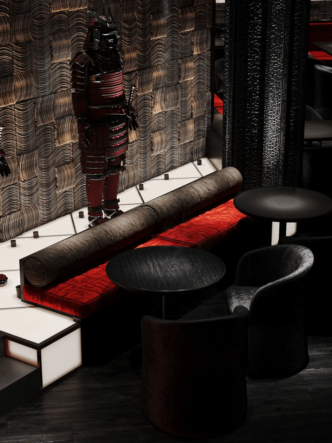 Imperator hospitality interior in Chisinau, Moldova