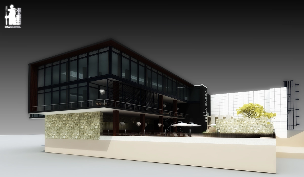 DRAWING PROJECT OF RECONSTRUCTION OF LUXOR NIGHT CLUB IN BELLA CASSA CHILDREN'S ENTERTAINMENT CENTER commercial design by BOOM Studio