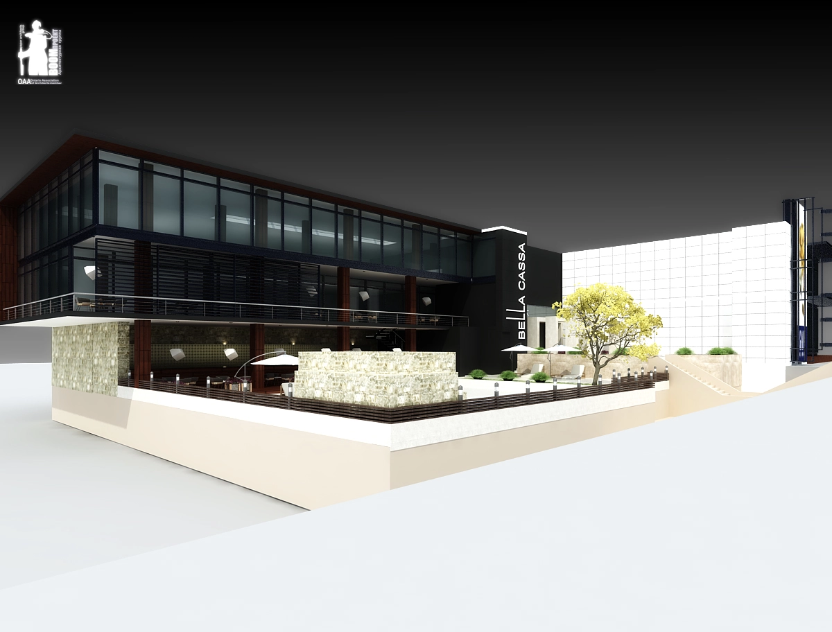 DRAWING PROJECT OF RECONSTRUCTION OF LUXOR NIGHT CLUB IN BELLA CASSA CHILDREN'S ENTERTAINMENT CENTER gallery image 2