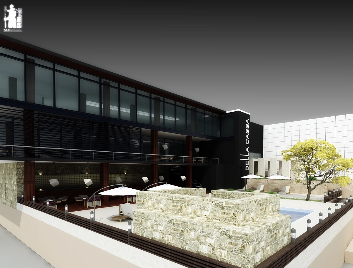 DRAWING PROJECT OF RECONSTRUCTION OF LUXOR NIGHT CLUB IN BELLA CASSA CHILDREN'S ENTERTAINMENT CENTER gallery image 6