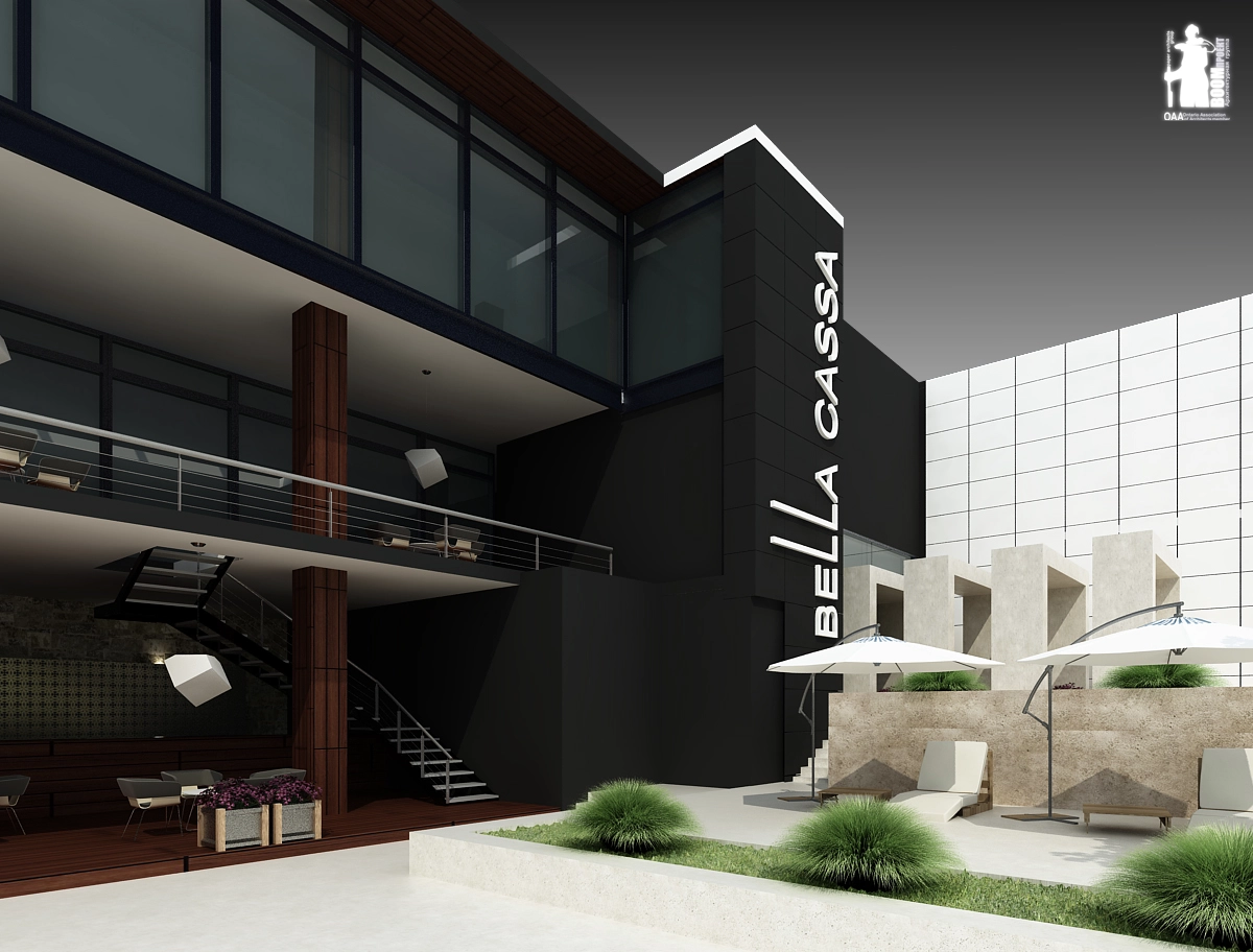 DRAWING PROJECT OF RECONSTRUCTION OF LUXOR NIGHT CLUB IN BELLA CASSA CHILDREN'S ENTERTAINMENT CENTER gallery image 7