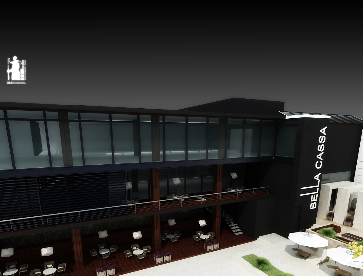 DRAWING PROJECT OF RECONSTRUCTION OF LUXOR NIGHT CLUB IN BELLA CASSA CHILDREN'S ENTERTAINMENT CENTER gallery image 9