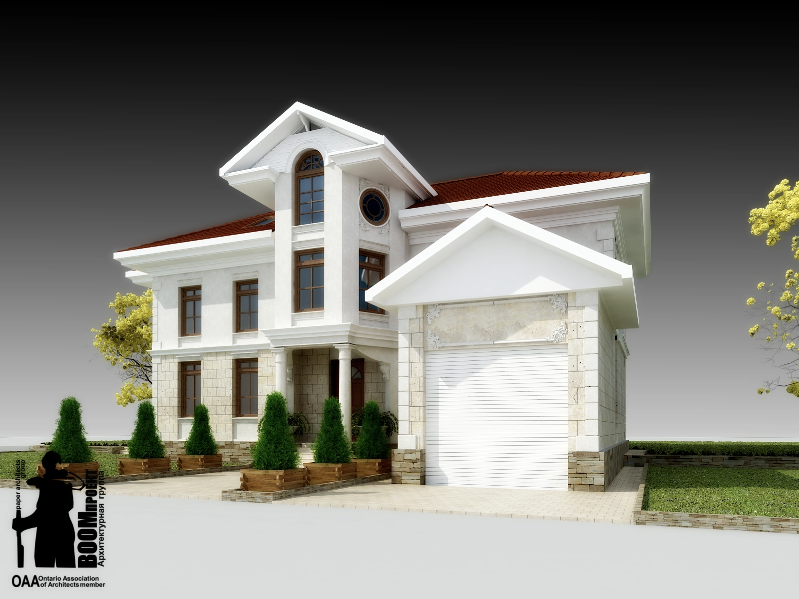 2-STOREY RESIDENTIAL HOUSE WITH ATTIC IN CLASSIC STYLE gallery image 3