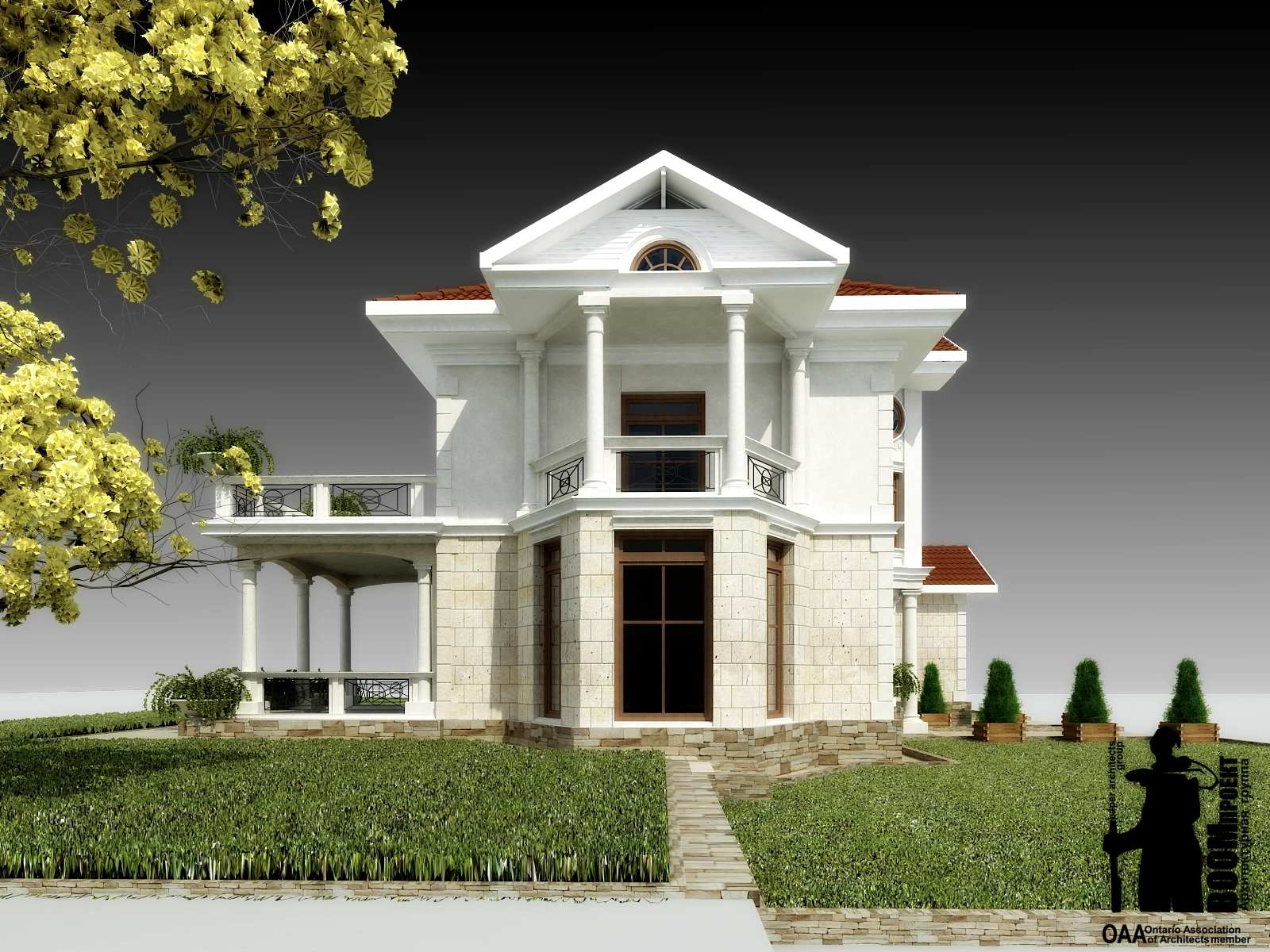 2-STOREY RESIDENTIAL HOUSE WITH ATTIC IN CLASSIC STYLE gallery image 6