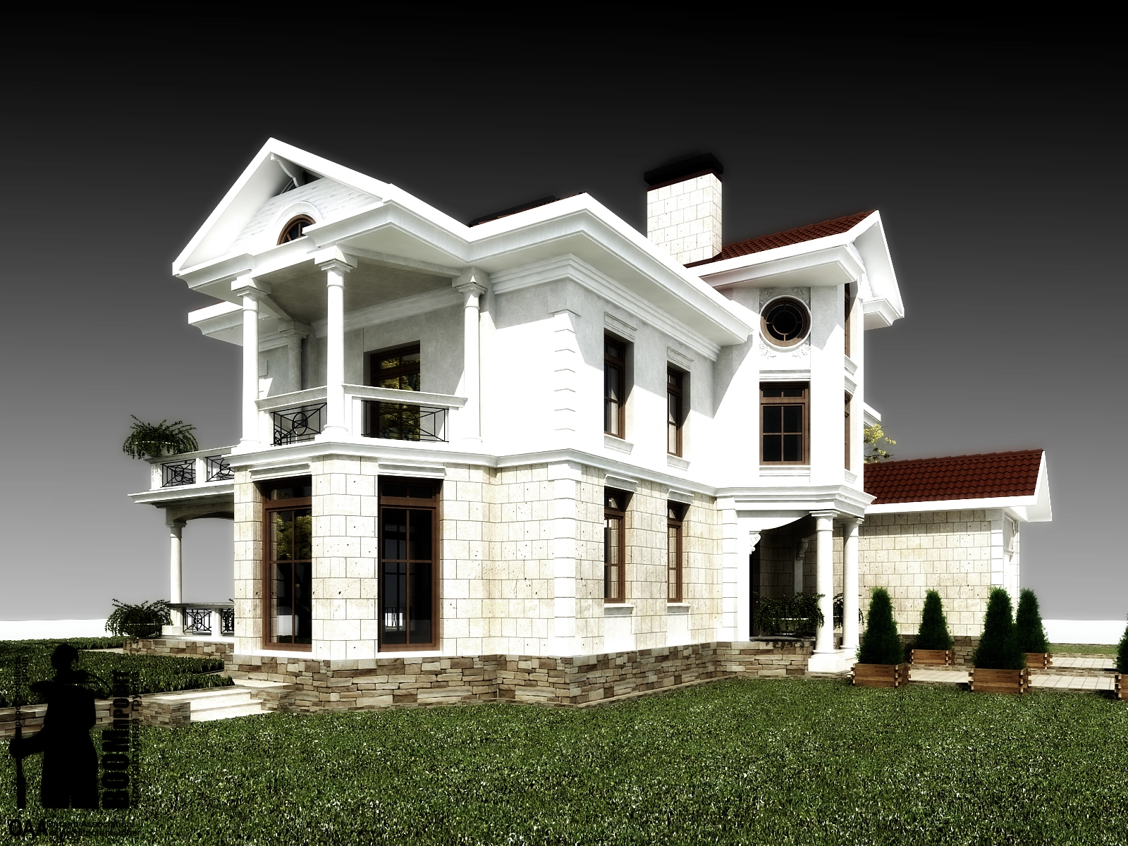 2-STOREY RESIDENTIAL HOUSE WITH ATTIC IN CLASSIC STYLE gallery image 7