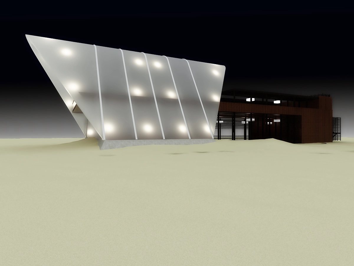 PRE-DESIGN DEVELOPMENTS OF THE ARCHITECTURAL AND DESIGN PROJECT OF THE SUMMER SAUND 2011 FESTIVAL COMPLEX COMPLEX gallery image 8