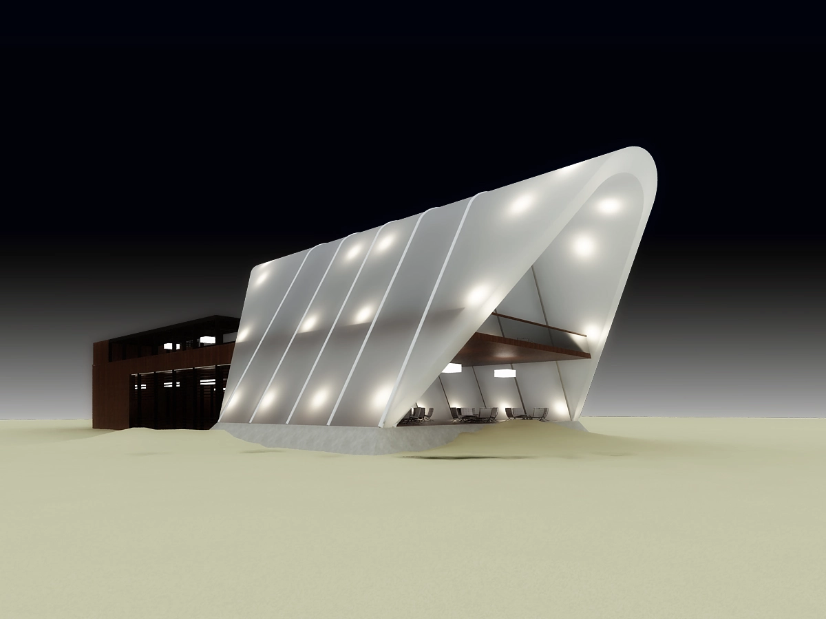 PRE-DESIGN DEVELOPMENTS OF THE ARCHITECTURAL AND DESIGN PROJECT OF THE SUMMER SAUND 2011 FESTIVAL COMPLEX COMPLEX gallery image 10