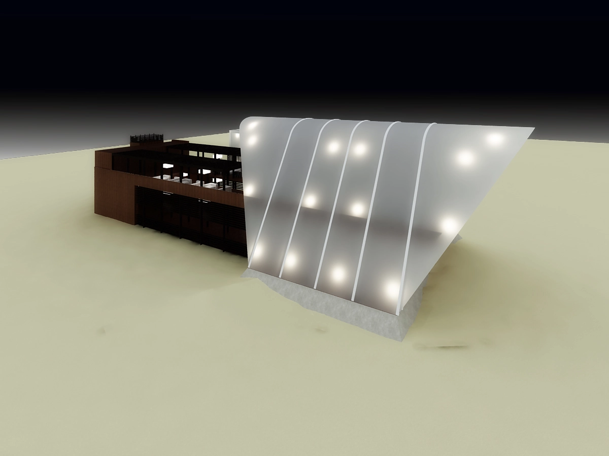 PRE-DESIGN DEVELOPMENTS OF THE ARCHITECTURAL AND DESIGN PROJECT OF THE SUMMER SAUND 2011 FESTIVAL COMPLEX COMPLEX gallery image 11
