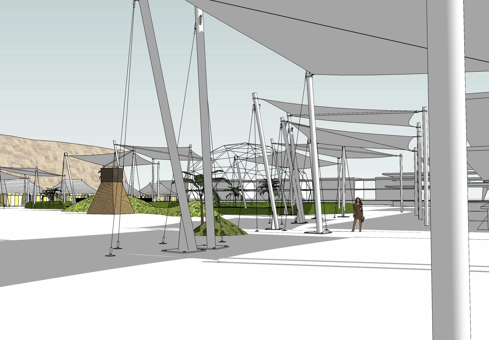 PRE-DESIGN DEVELOPMENTS OF THE ARCHITECTURAL AND DESIGN PROJECT OF THE SUMMER SAUND 2011 FESTIVAL COMPLEX COMPLEX gallery image 18
