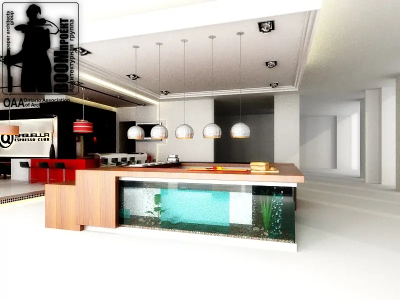 CONCEPT OF DESIGN OF RESTAURANT OF ITALIAN RESTAURANT IN ODESSA gallery image 7