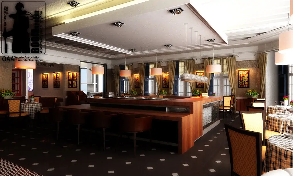 CONCEPT OF DESIGN OF RESTAURANT OF ITALIAN RESTAURANT IN ODESSA gallery image 14