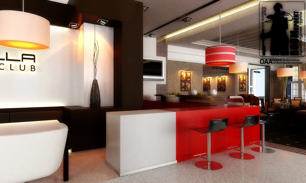 CONCEPT OF DESIGN OF RESTAURANT OF ITALIAN RESTAURANT IN ODESSA gallery image 17