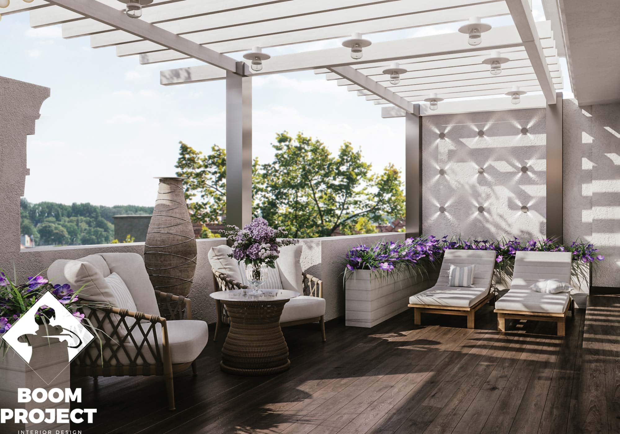 MONOCHROME INTERIOR DESIGN. LARGE APARTMENT OF 2 SMALL IN ODESSA gallery image 27