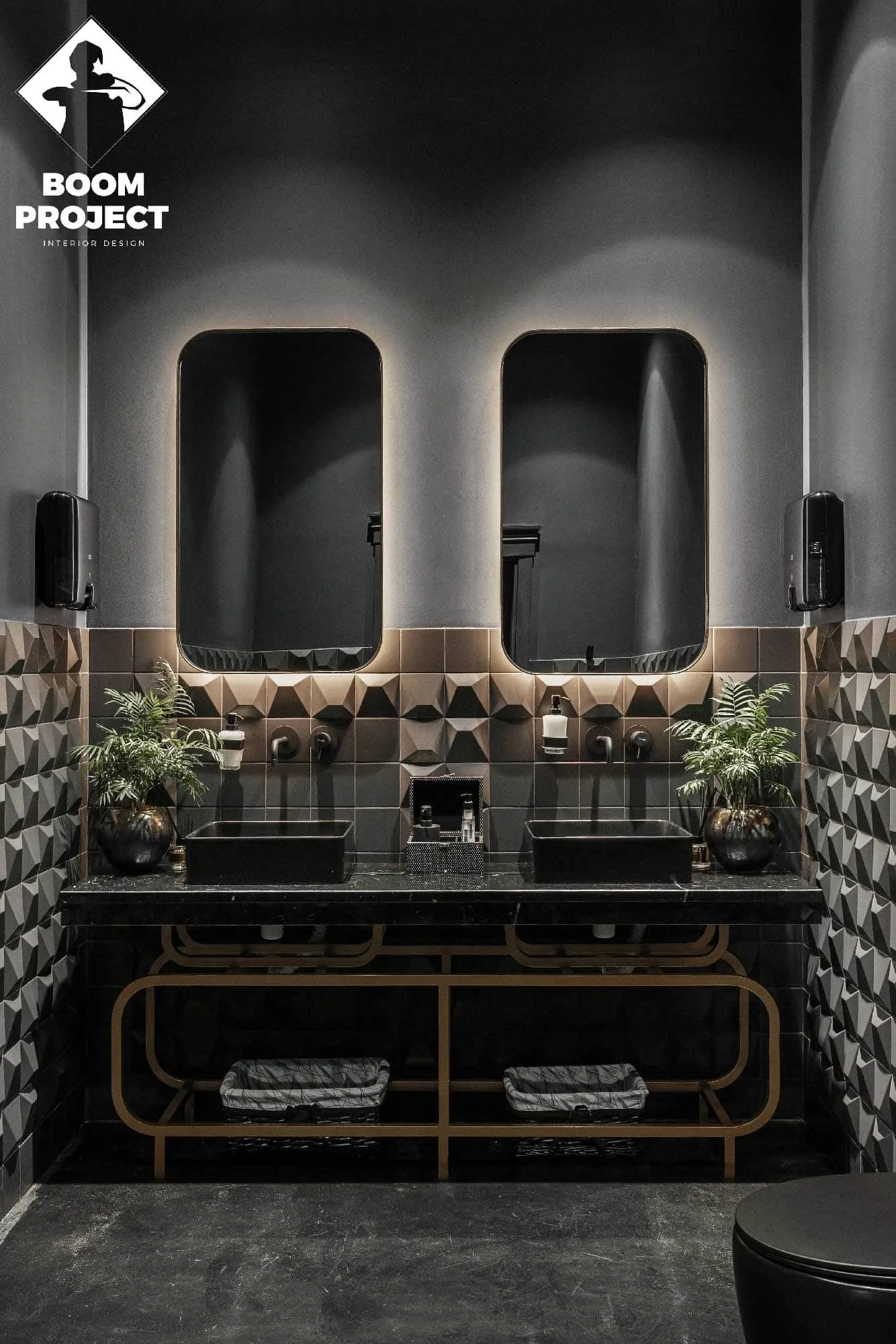Interior design project. QUEEN Odessa restaurant. gallery image 17