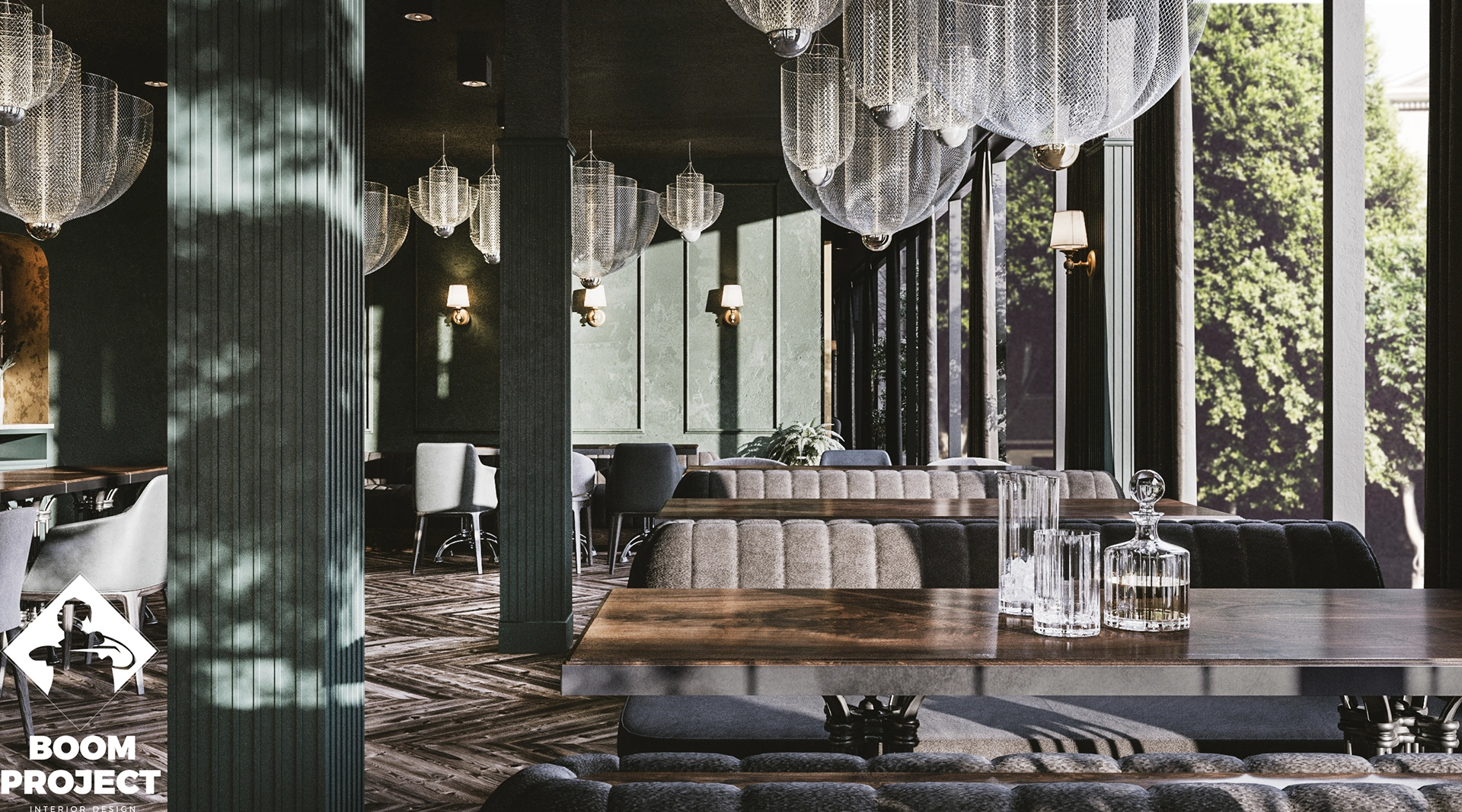 YORK WHISKEY BAR ОДЕССА. DESIGN OF BAR AND RESTAURANT ODESSA gallery image 3