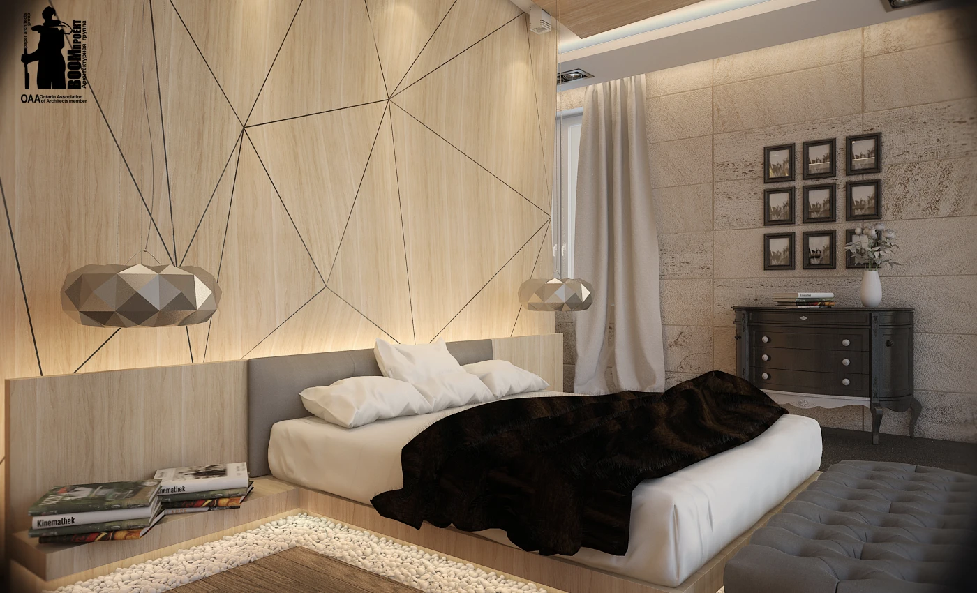 BEDROOM DESIGN WITH PANORAMIC SEA VIEW gallery image 1