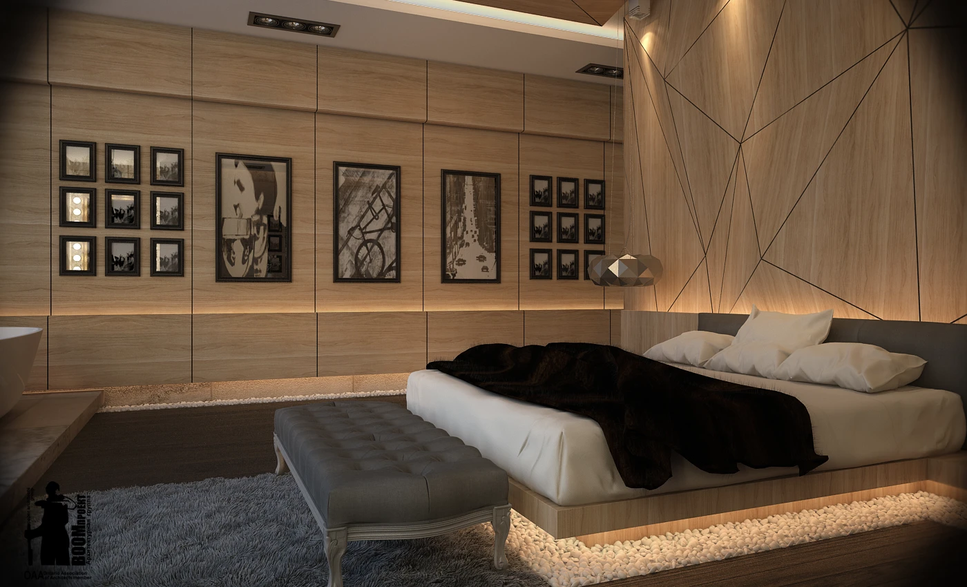 BEDROOM DESIGN WITH PANORAMIC SEA VIEW gallery image 4