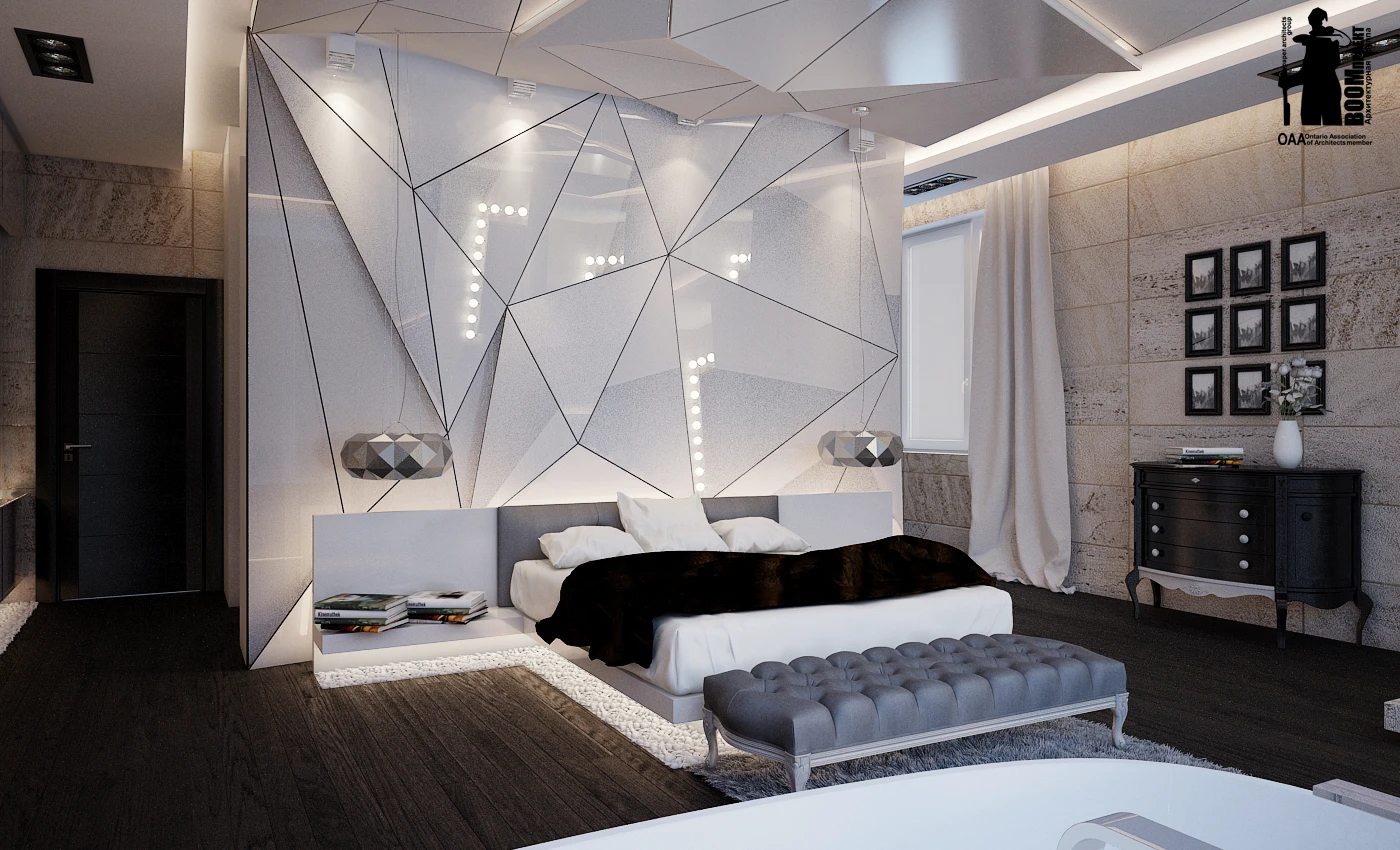 BEDROOM DESIGN WITH PANORAMIC SEA VIEW gallery image 7