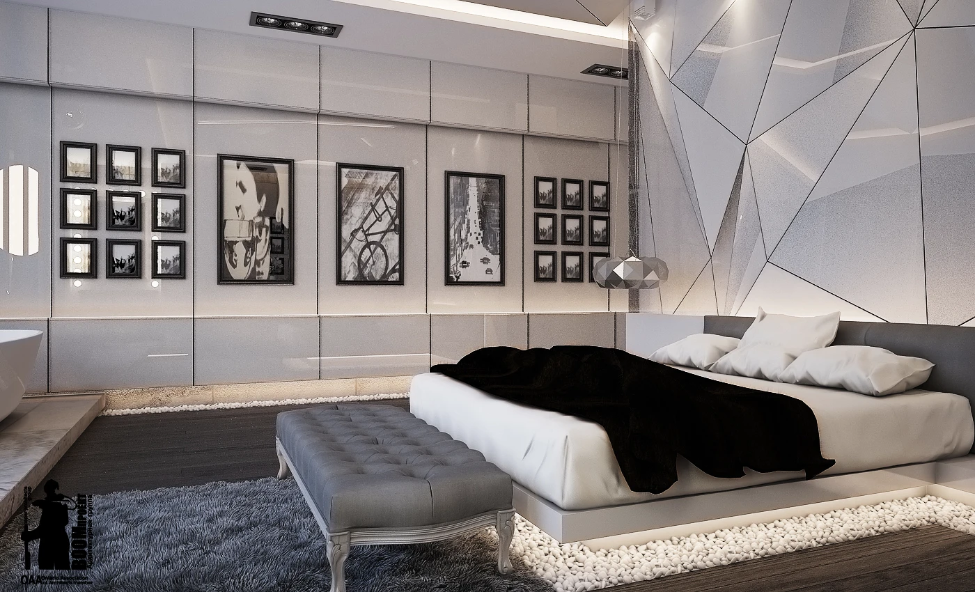 BEDROOM DESIGN WITH PANORAMIC SEA VIEW gallery image 9