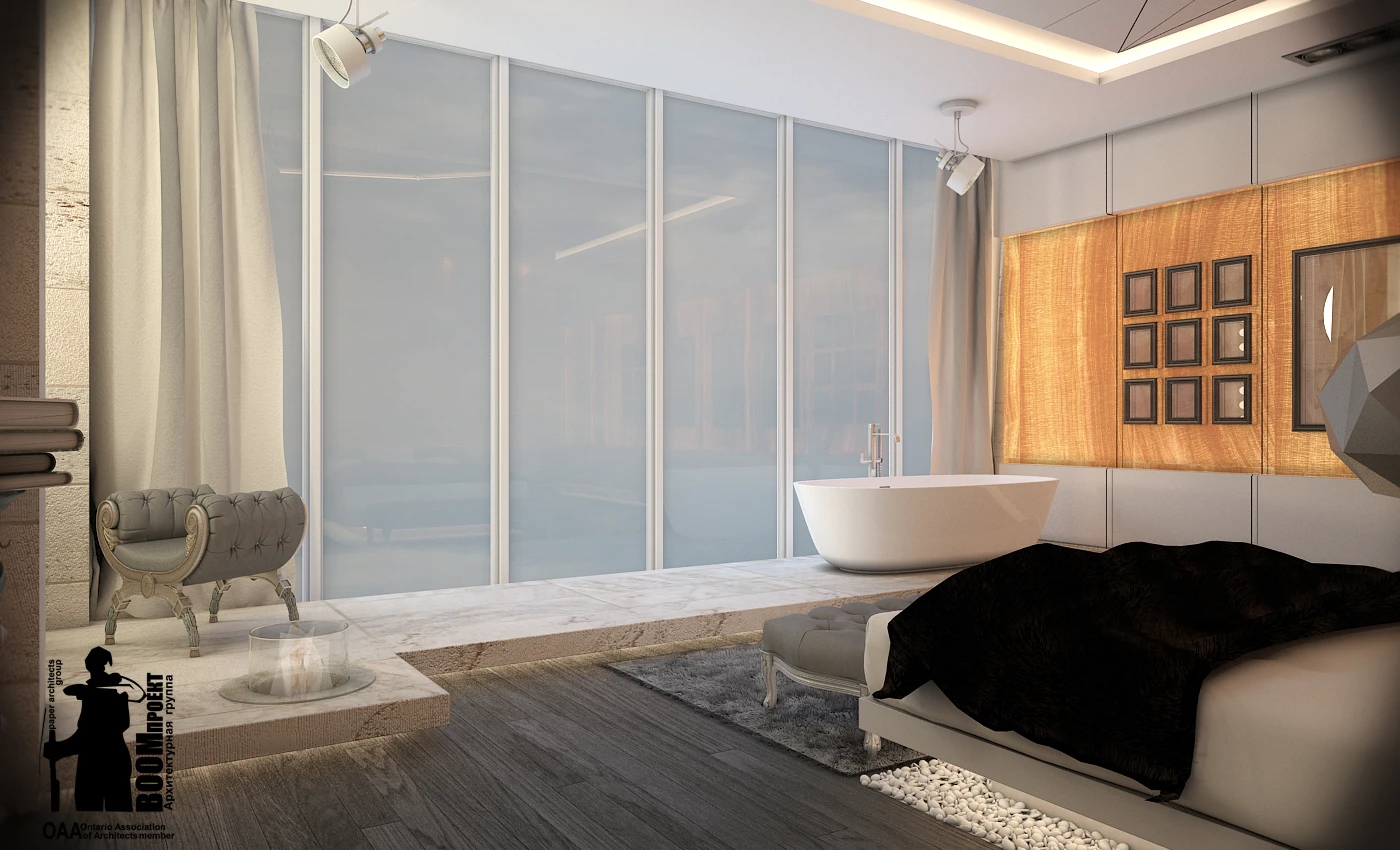 BEDROOM DESIGN WITH PANORAMIC SEA VIEW gallery image 13