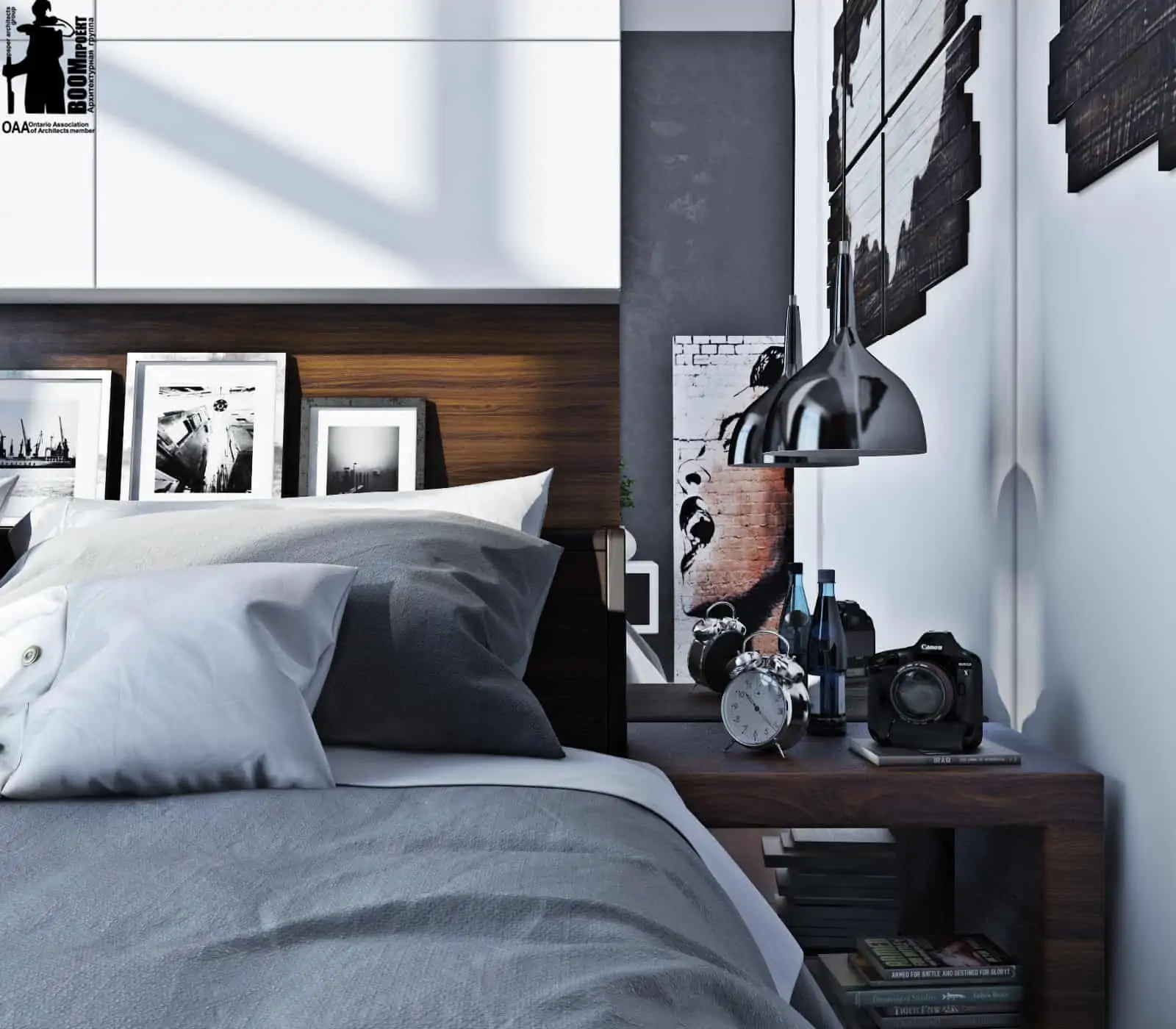MODERN APARTMENT WITH LOFT ELEMENTS gallery image 4