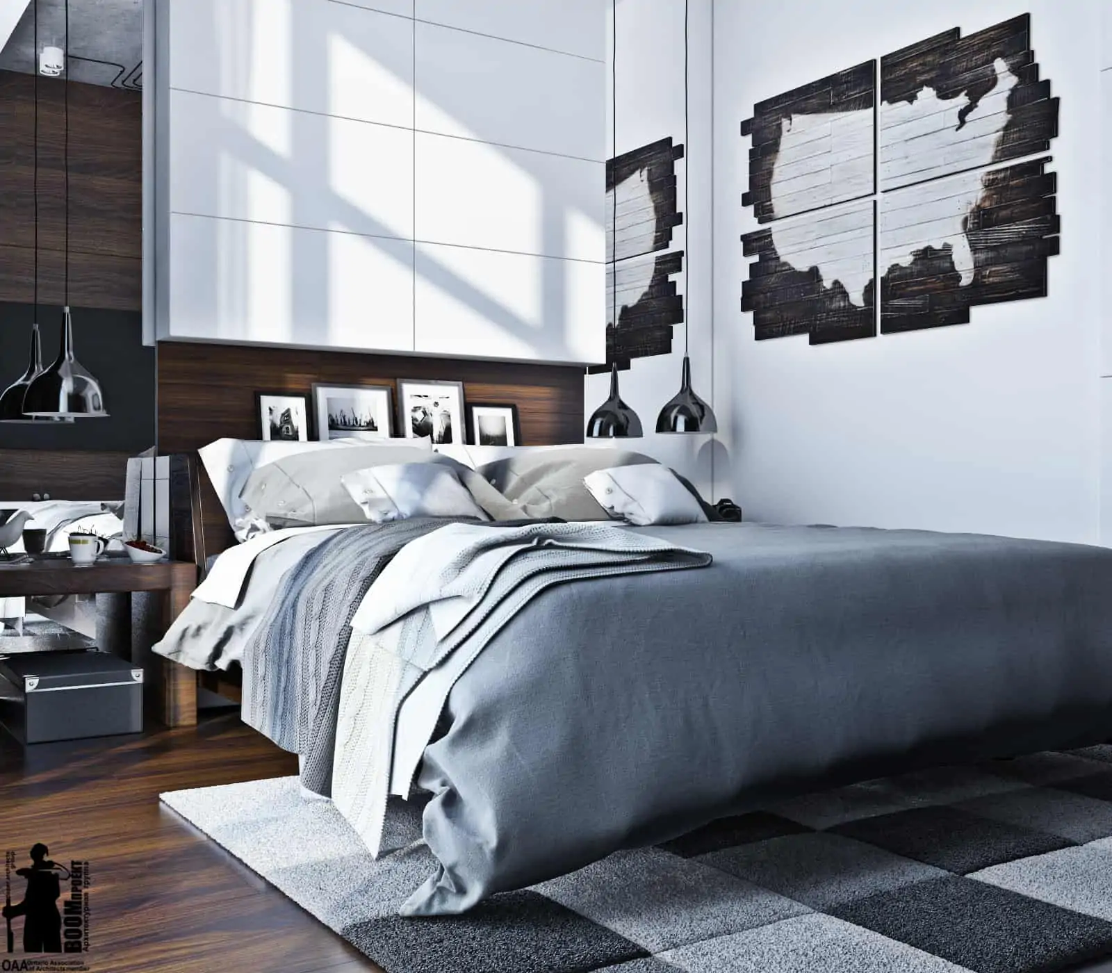 MODERN APARTMENT WITH LOFT ELEMENTS gallery image 5