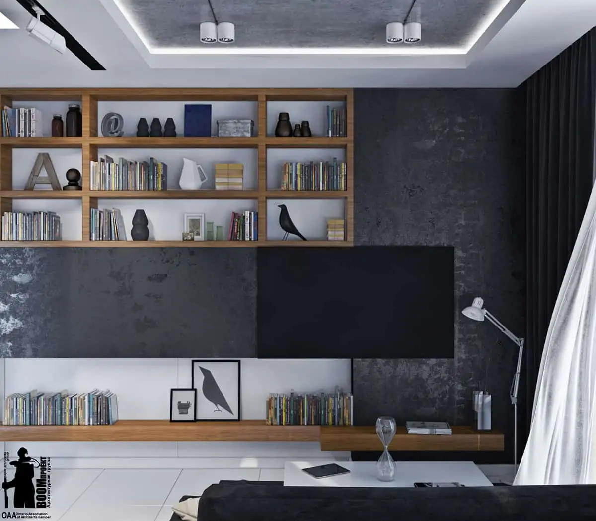 MODERN APARTMENT WITH LOFT ELEMENTS gallery image 11