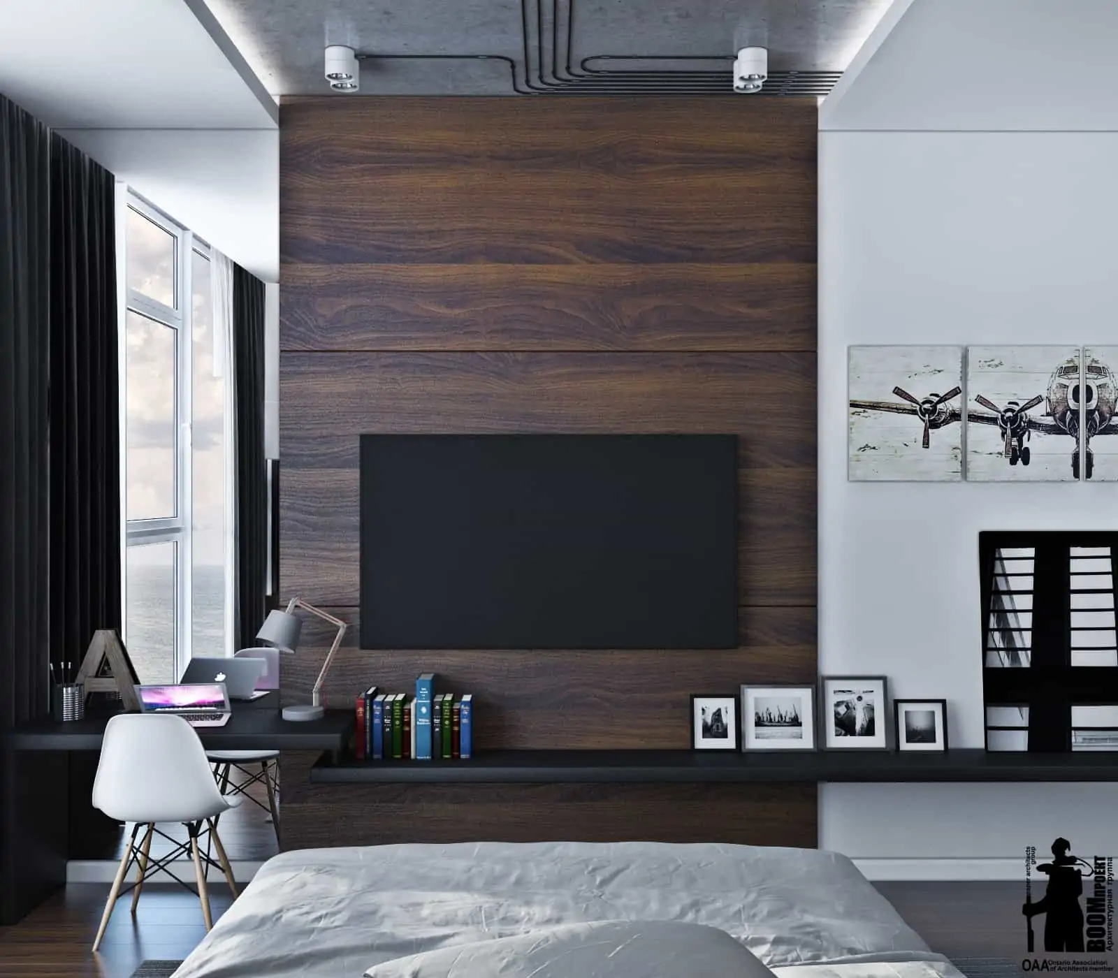 MODERN APARTMENT WITH LOFT ELEMENTS gallery image 15