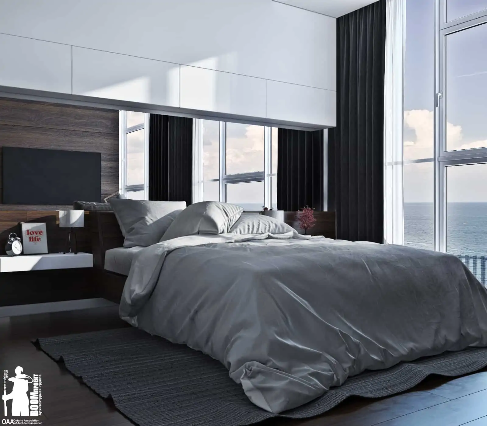 MODERN APARTMENT WITH LOFT ELEMENTS gallery image 17