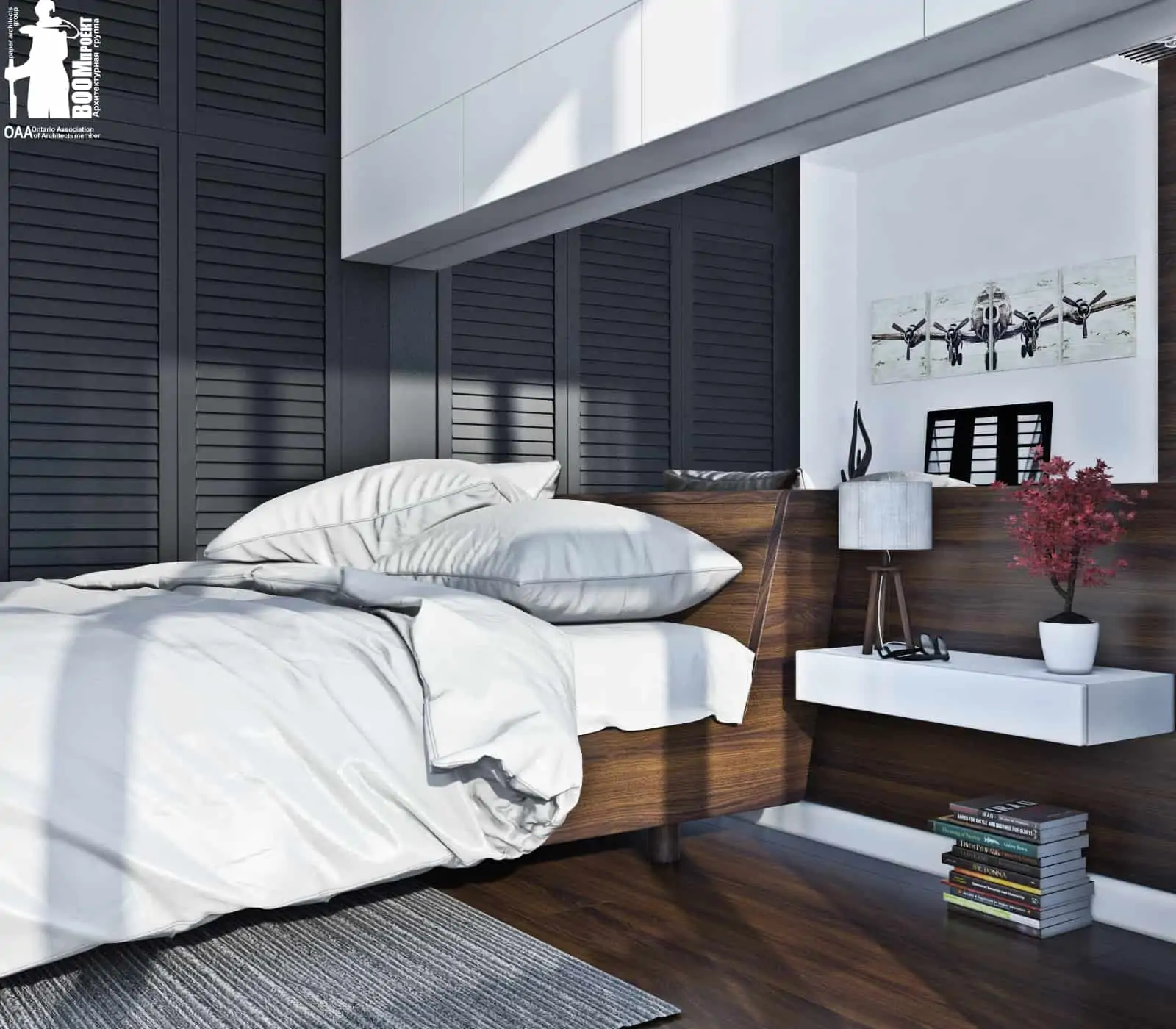 MODERN APARTMENT WITH LOFT ELEMENTS gallery image 18