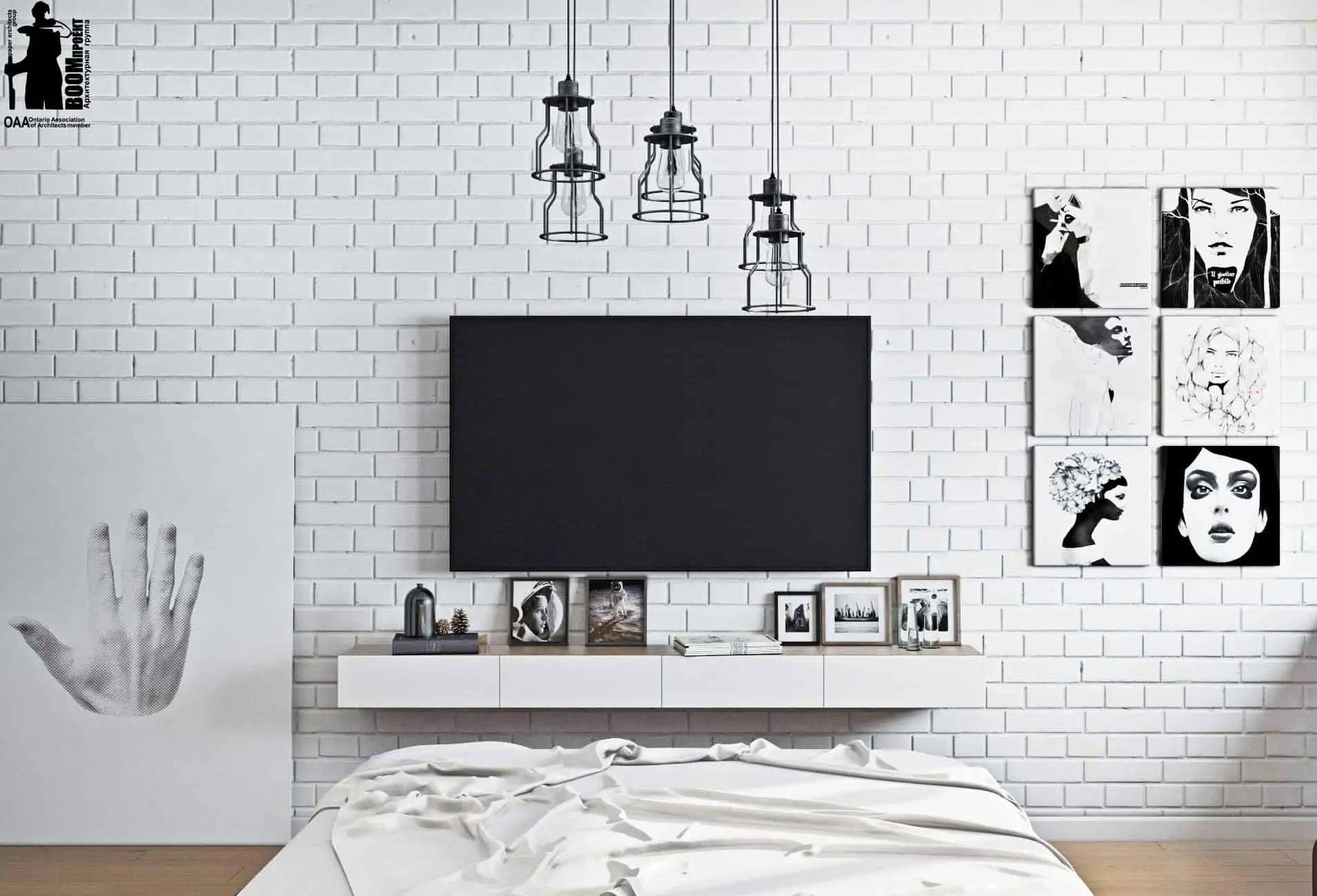 FUNCTIONAL LOFT STYLE BEDROOM INTERIOR DESIGN gallery image 3