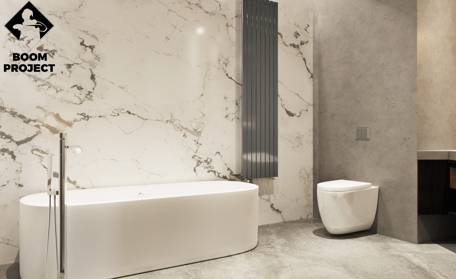PROJECT OF A MODERN APARTMENT WITH SEA VIEW gallery image 2