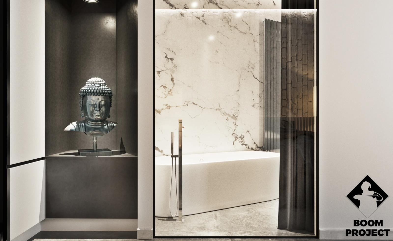 PROJECT OF A MODERN APARTMENT WITH SEA VIEW gallery image 8
