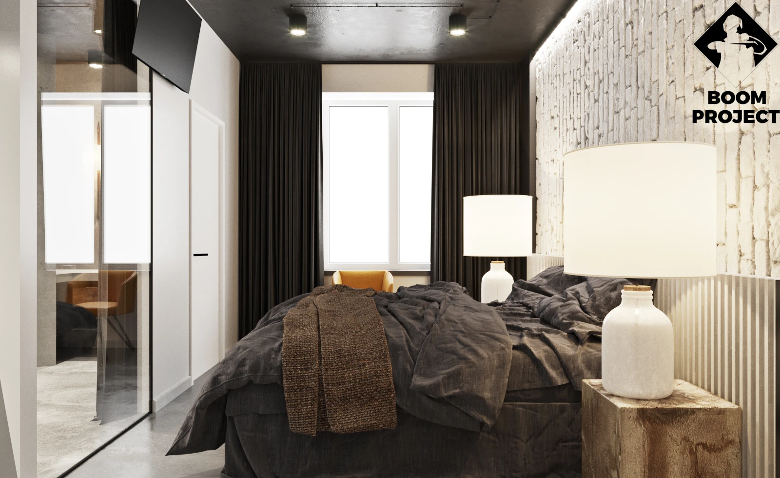 PROJECT OF A MODERN APARTMENT WITH SEA VIEW gallery image 9