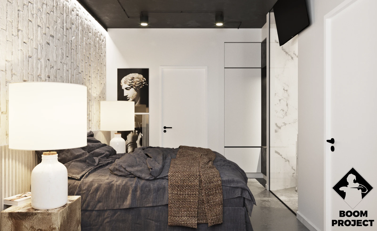 PROJECT OF A MODERN APARTMENT WITH SEA VIEW gallery image 10