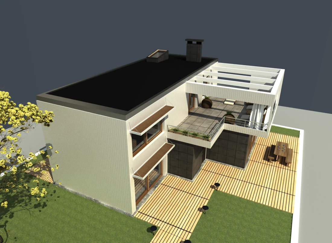 PROJECT OF 2-STOREY COUNTRY HOUSE WITH SEA VIEW gallery image 5