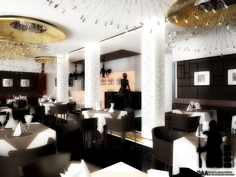 CONCEPT OF INTERIOR DESIGN OF PICNIC RESTAURANT IN ODESSA gallery image 1