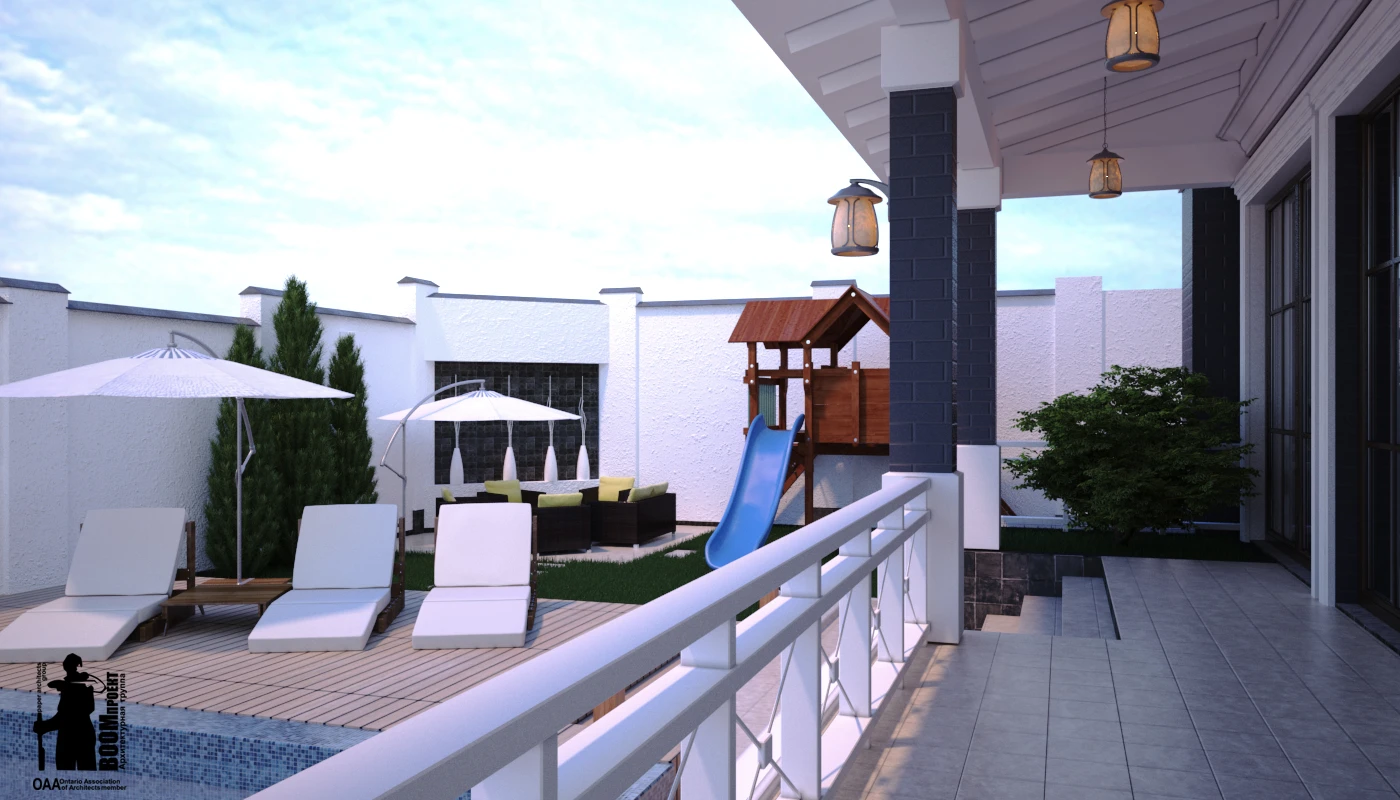 RECONSTRUCTION OF A RESIDENTIAL HOUSE OF ODESSA residential design by BOOM Studio